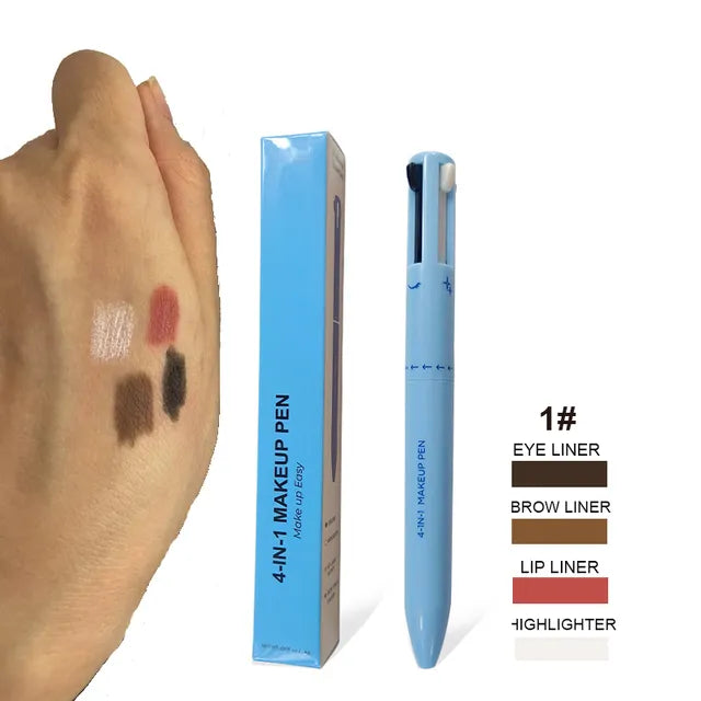 4-in-1 Make-up-Stift | Kompakt und unverzichtbar für Ihre Make-up-Routine