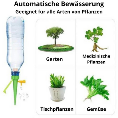 AquaGrow | Automatisches Bewässerungssystem für alle Pflanzen (4+2 GRATIS)