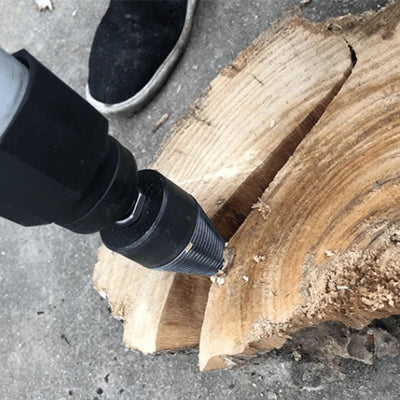 DrillSplitter | Kraftvolles und effizientes Spalten von Holz