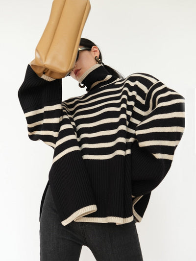 Monclara | Daisy Striped Sweater