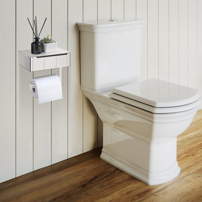 Multifunktionaler Toilettenpapierhalter | für ein stilvolleres und organisierteres Badezimmer