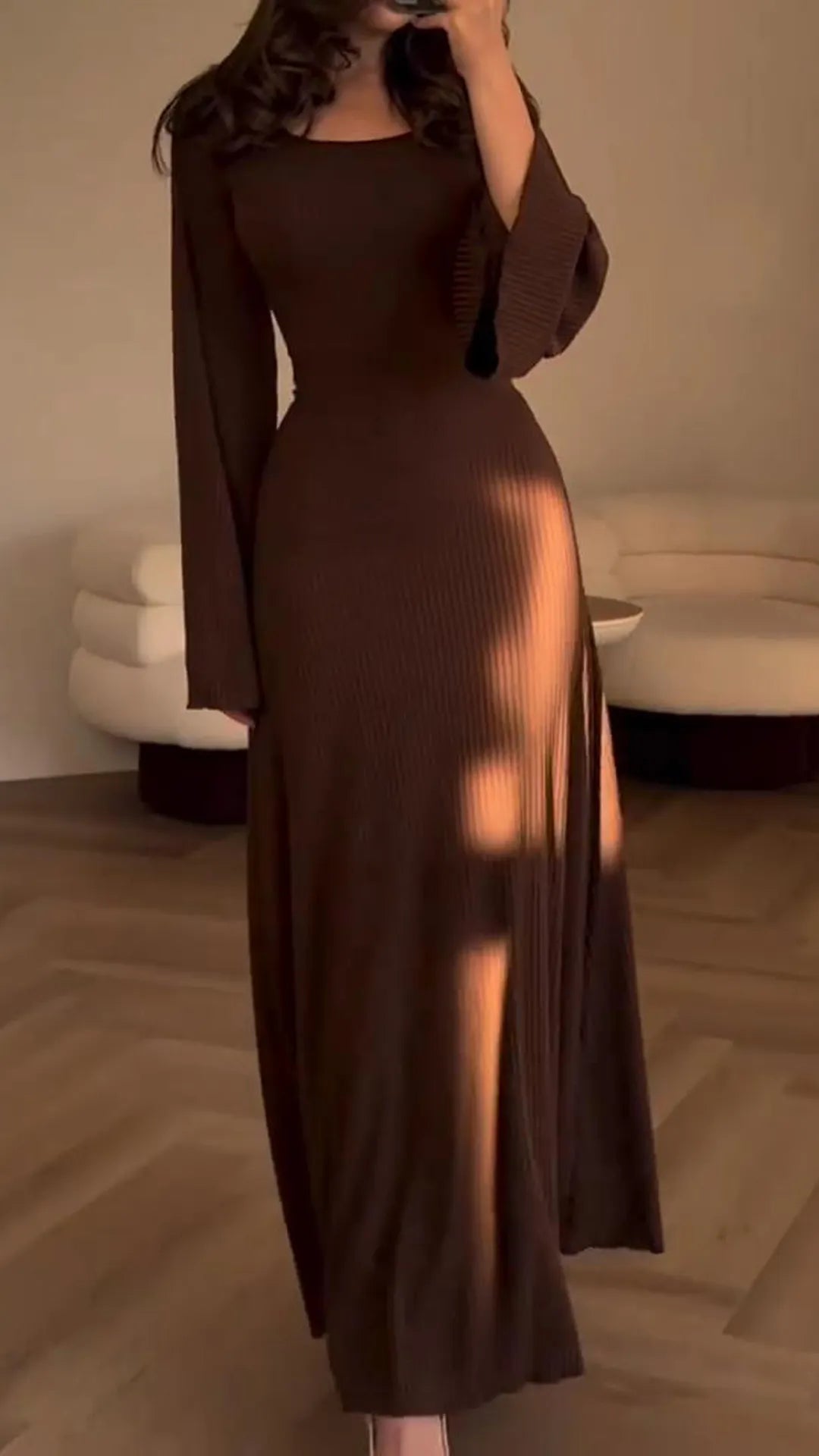 Beatrice Dress | Elegantes Maxikleid