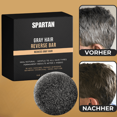 AntiGrau | Seifenstück gegen graue Haare (1+1 GRATIS)