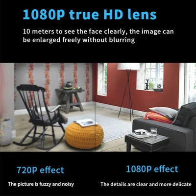 Mini Safety Camera | WIFI 1080P HD - Nachtsicht inklusive (1+1 GRATIS)
